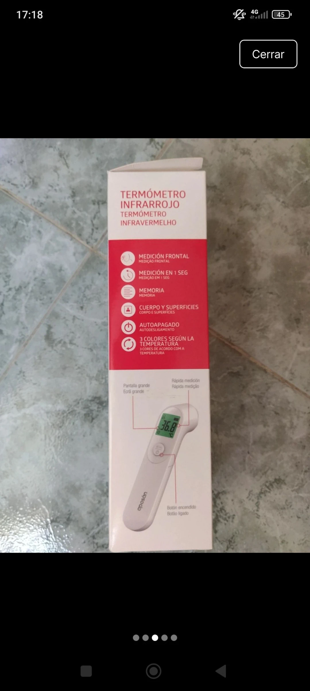Infrarood thermometer Aposan nieuw – photo 3
